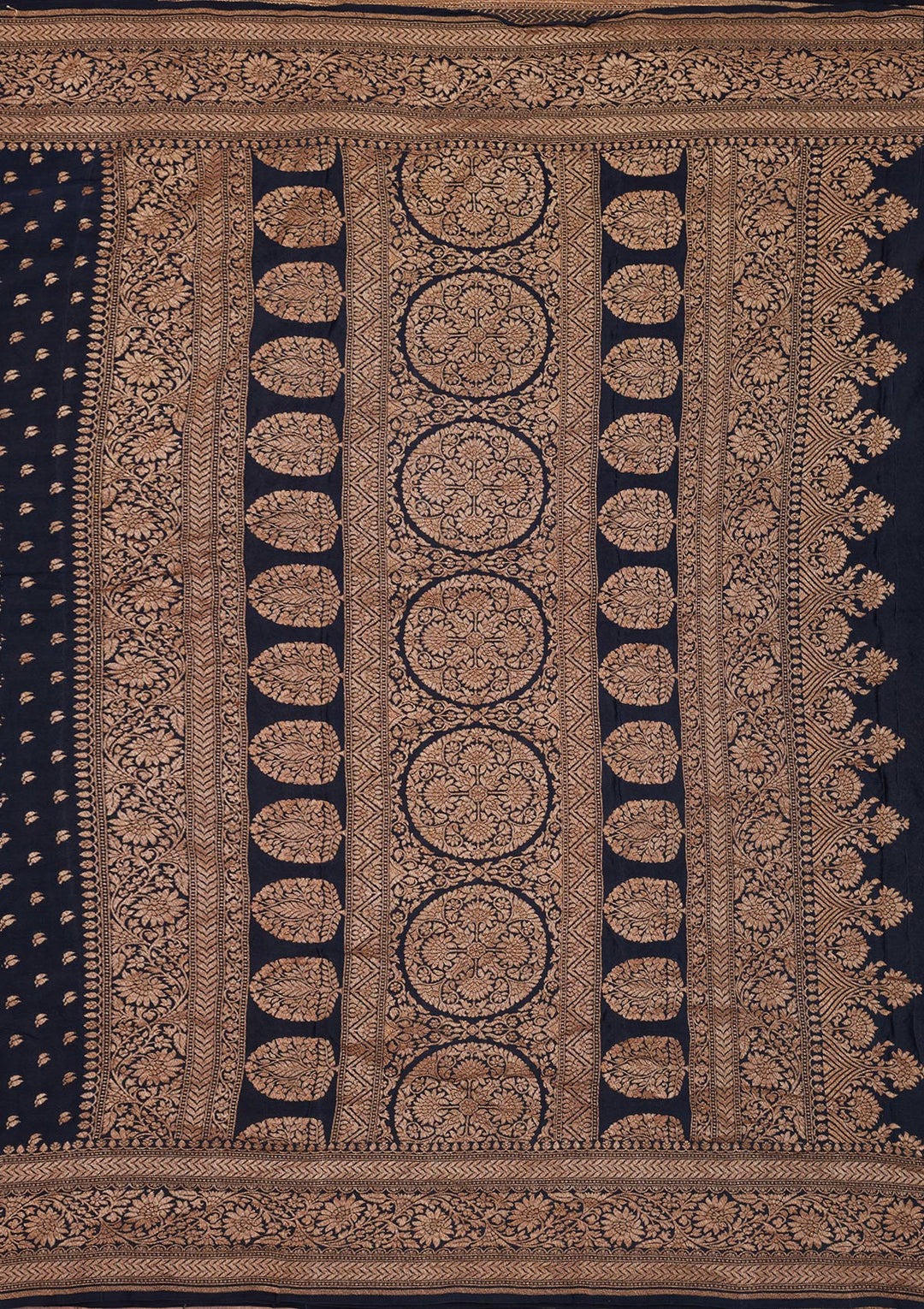 Black Zariwork Pure Silk Saree