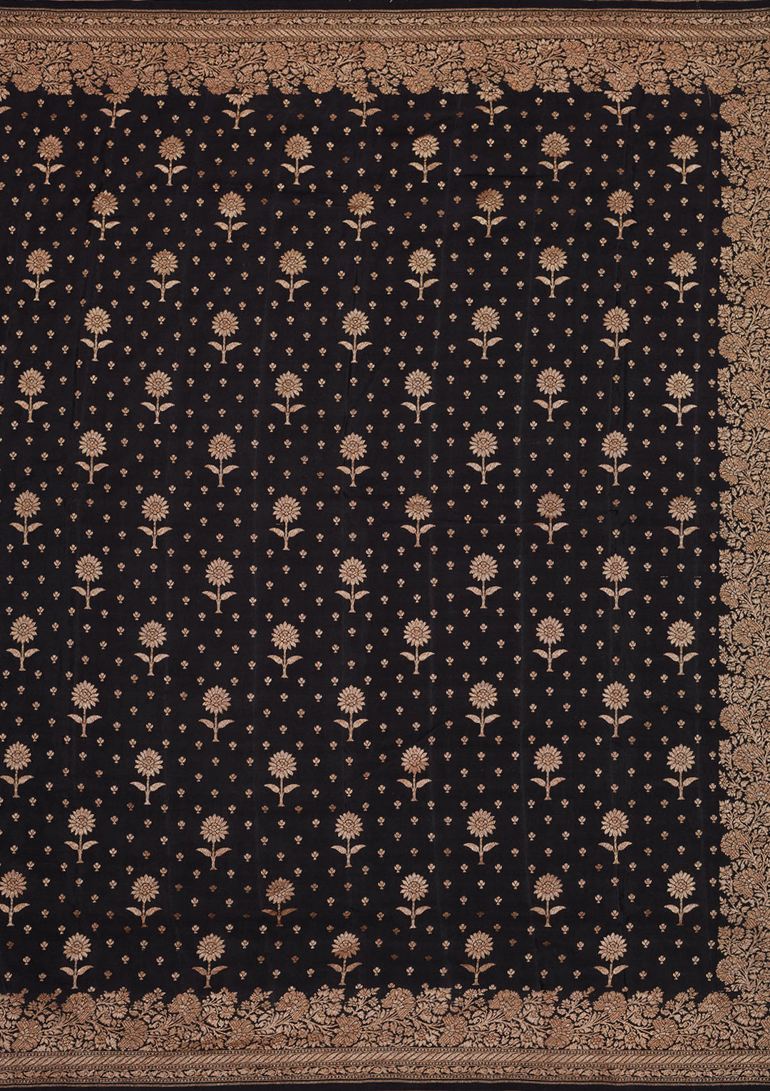 Black Zariwork Pure Silk Saree