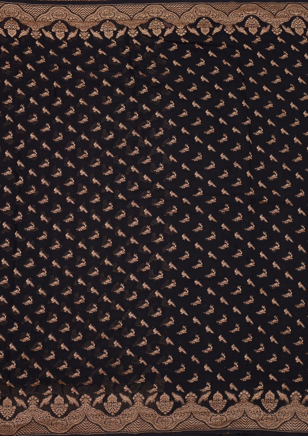 Black Zariwork Pure Silk Saree
