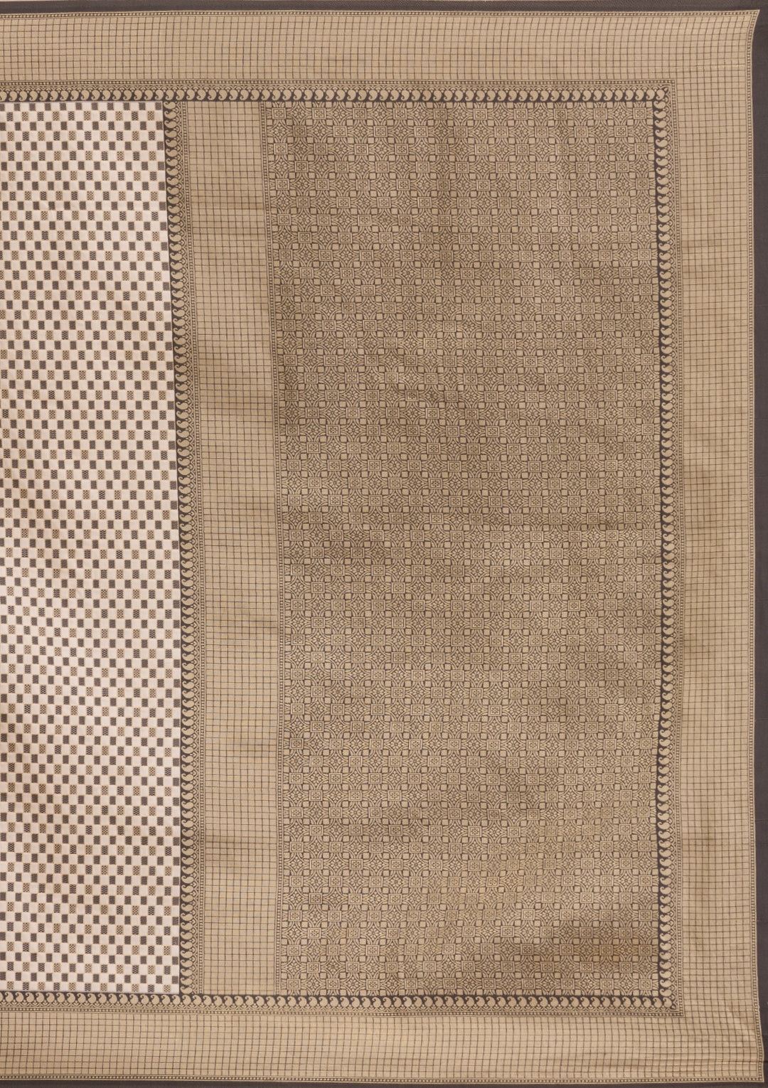 Black Zariwork Silk Saree