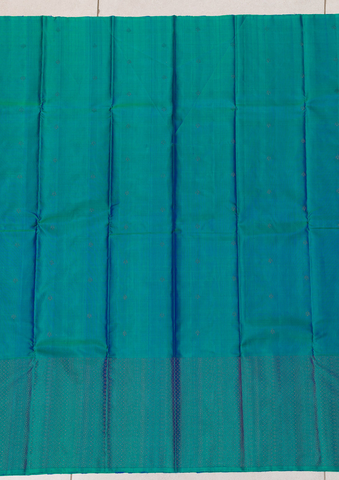 Blue Zariwork Pure Silk Saree