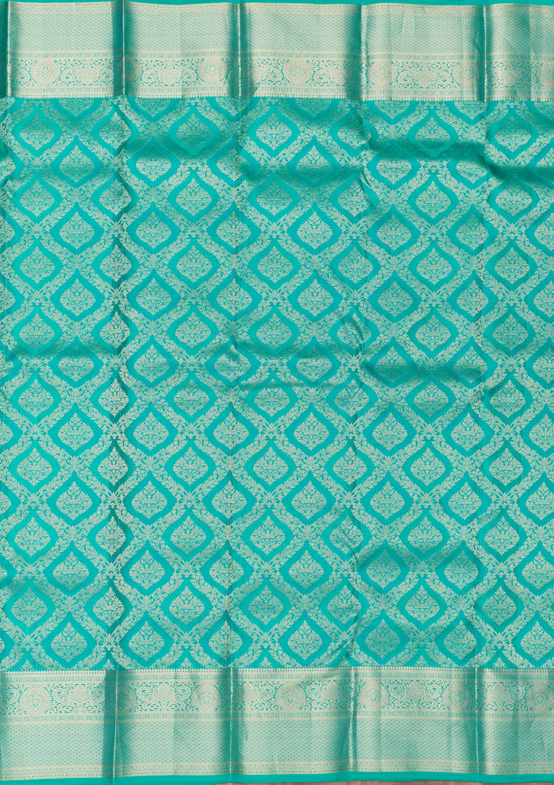 Blue Zariwork Pure Silk Saree