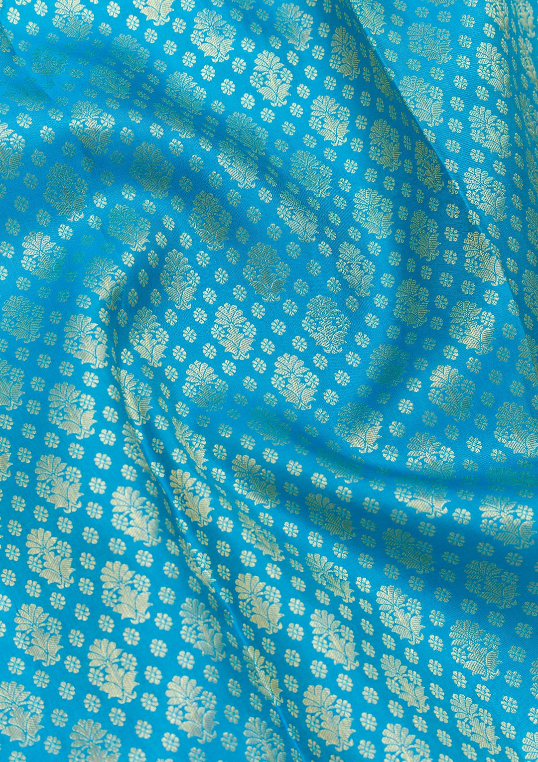 Blue Zariwork Kanjivaram Pure Silk Saree