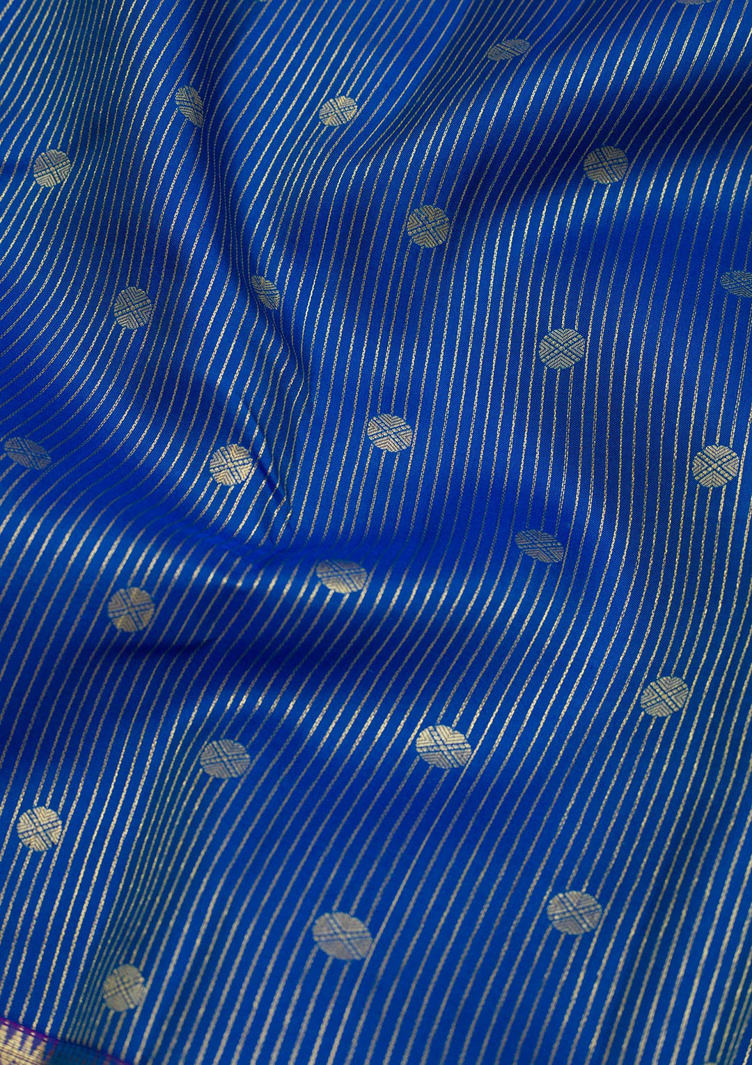 Blue Zariwork Kanjivaram Pure Silk Saree