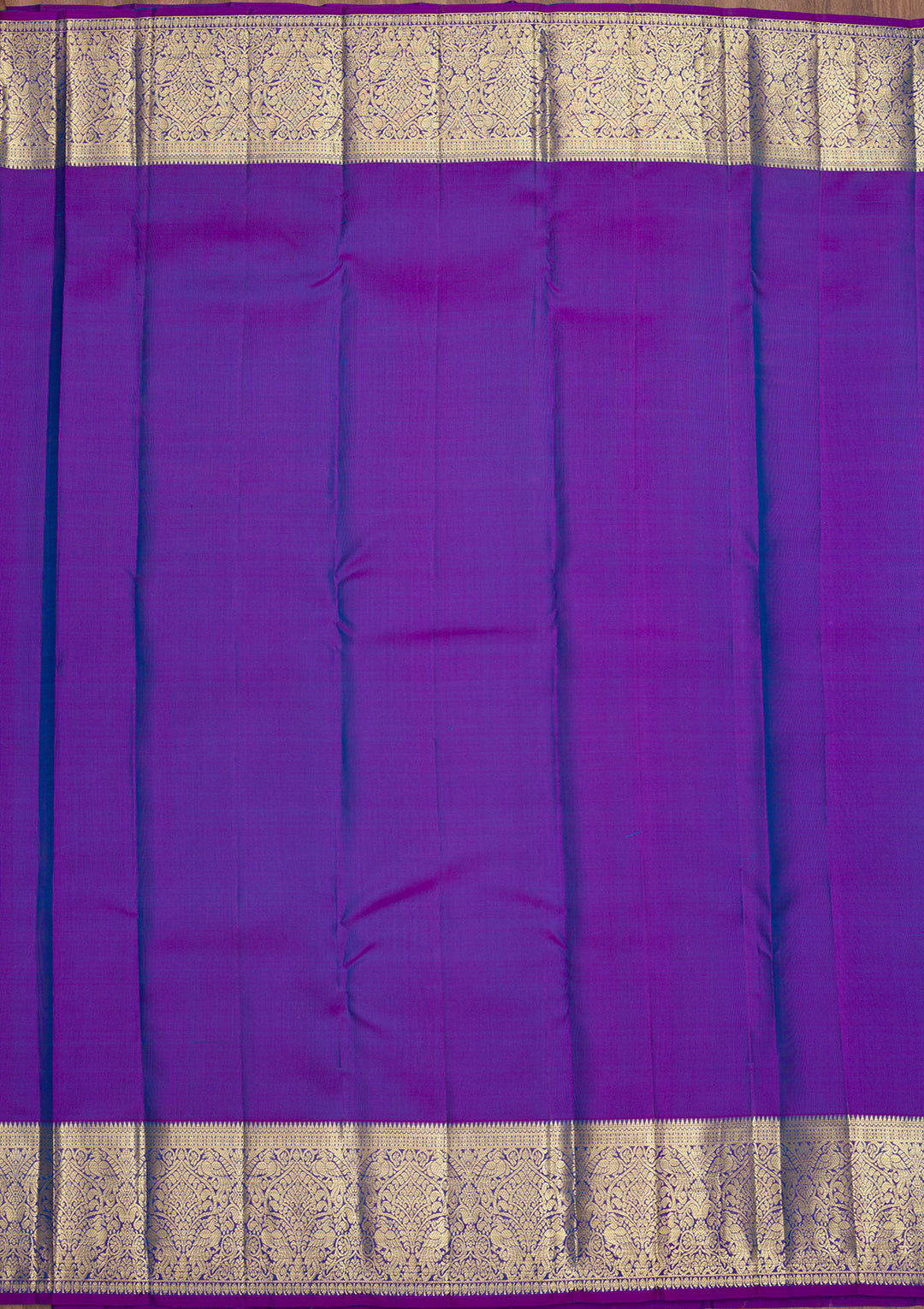 Blue Zariwork Kanjivaram Pure Silk Saree