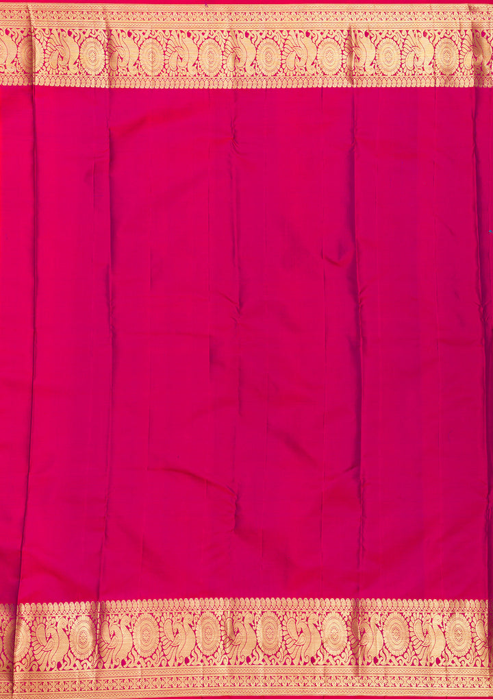 Blue Zariwork Pure Silk Saree