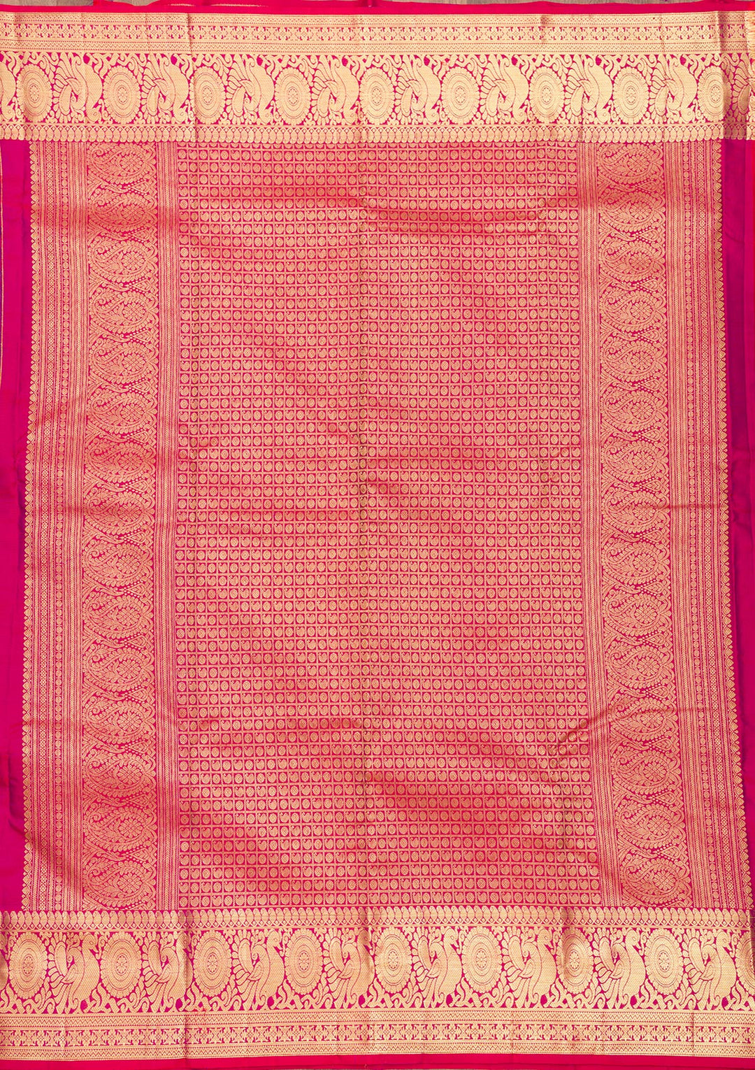Blue Zariwork Pure Silk Saree