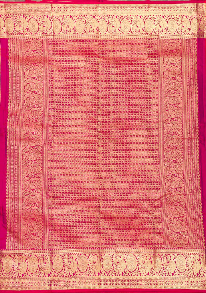Blue Zariwork Pure Silk Saree