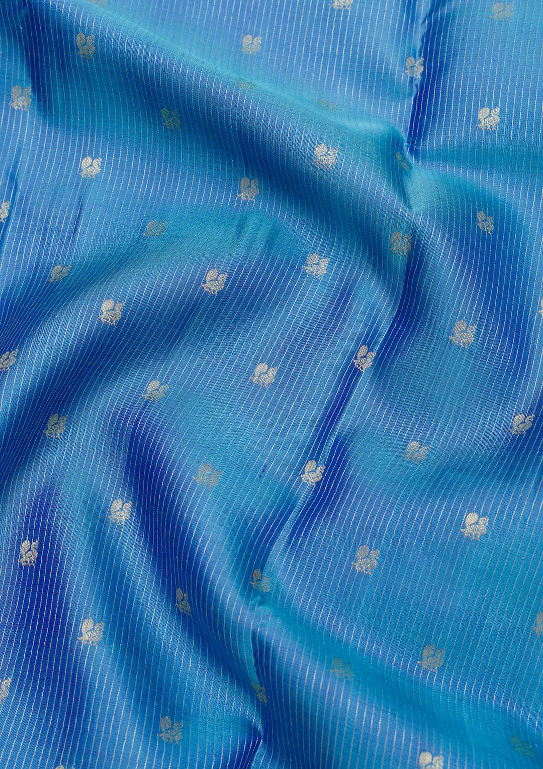 Blue Zariwork Kanjivaram Pure Silk Saree
