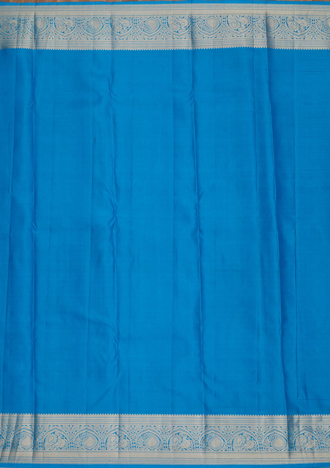 Blue Zariwork Pure Silk Saree