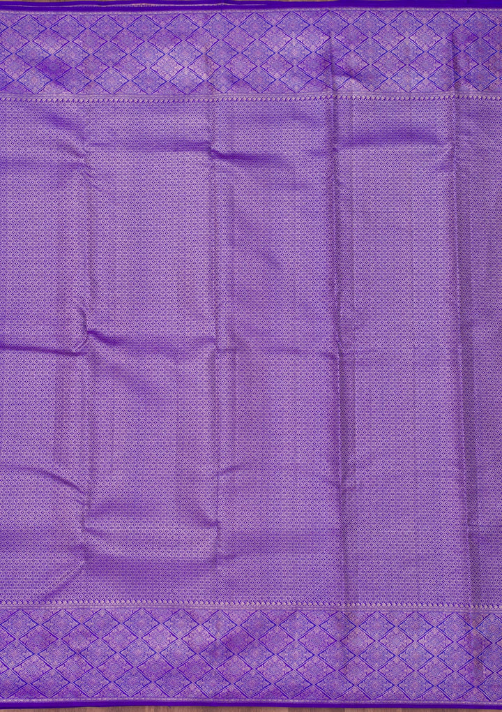 Blue Zariwork Pure Silk Saree