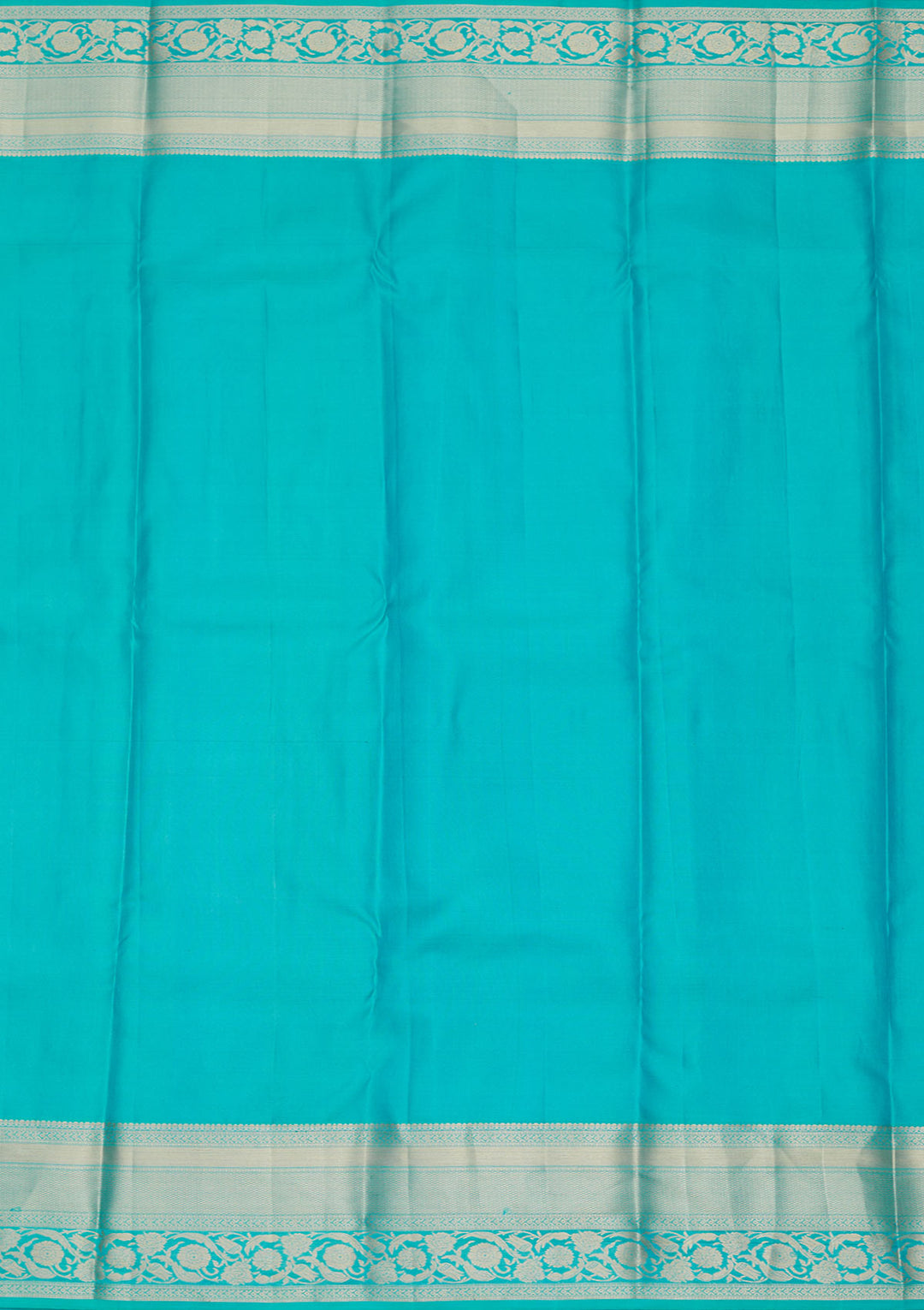 Blue Zariwork Pure Silk Saree