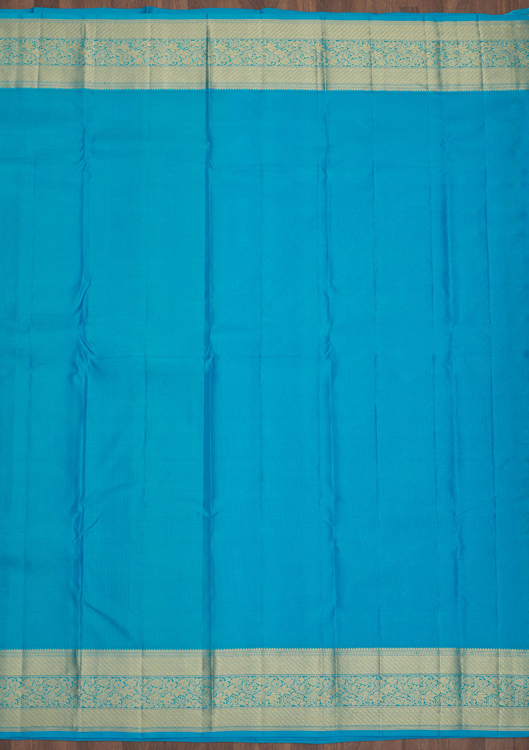 Blue Zariwork Pure Silk Saree