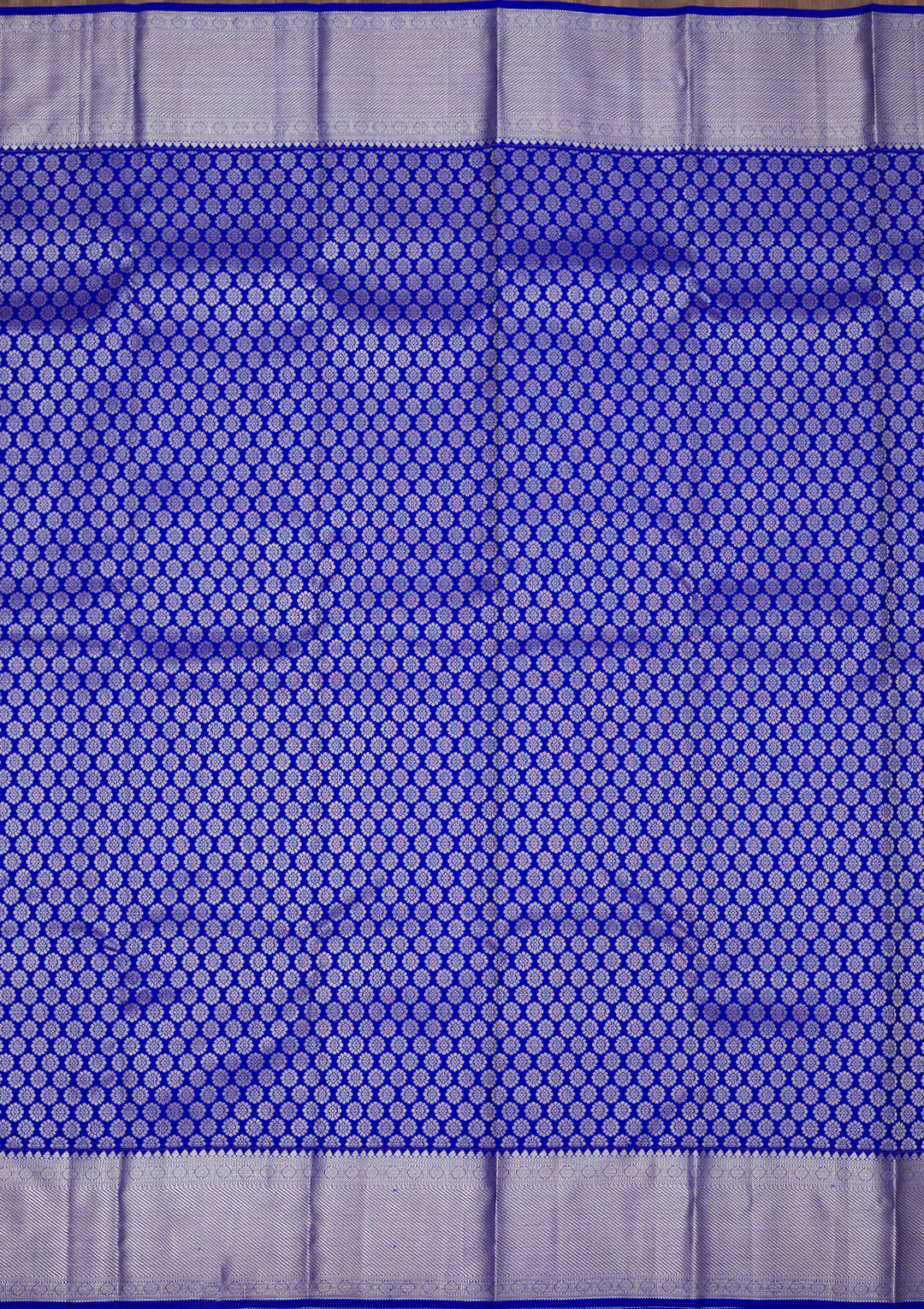 Blue Zariwork Pure Silk Saree