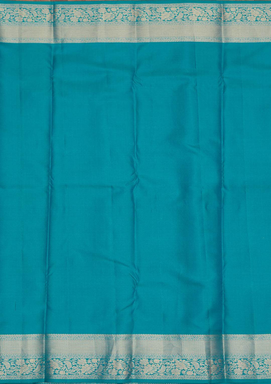Blue Zariwork Pure Silk Saree
