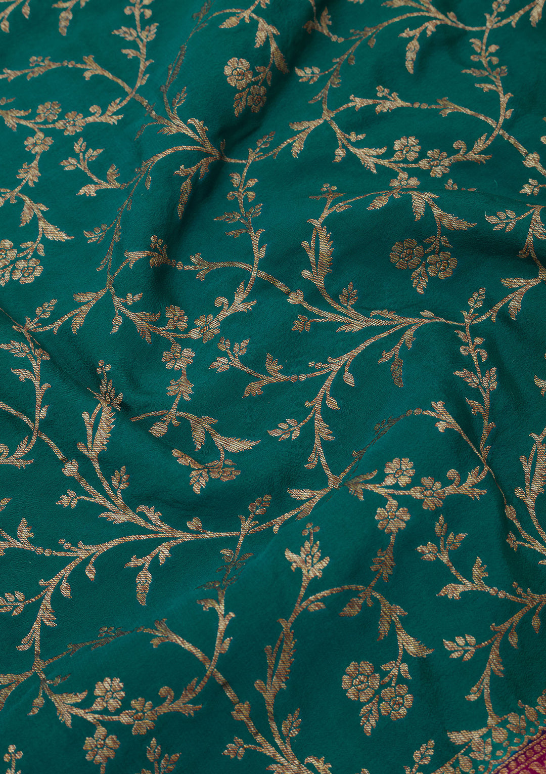 Blue Zariwork Pure Silk Saree