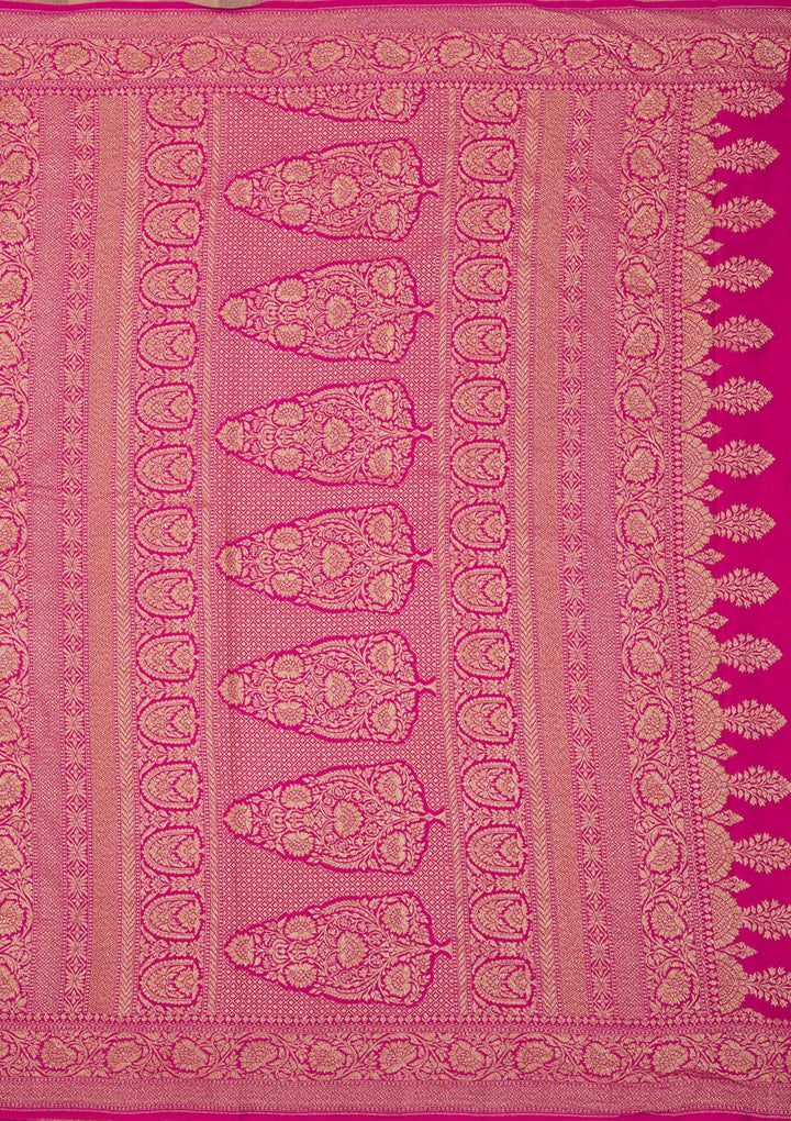 Blue Zariwork Pure Silk Saree