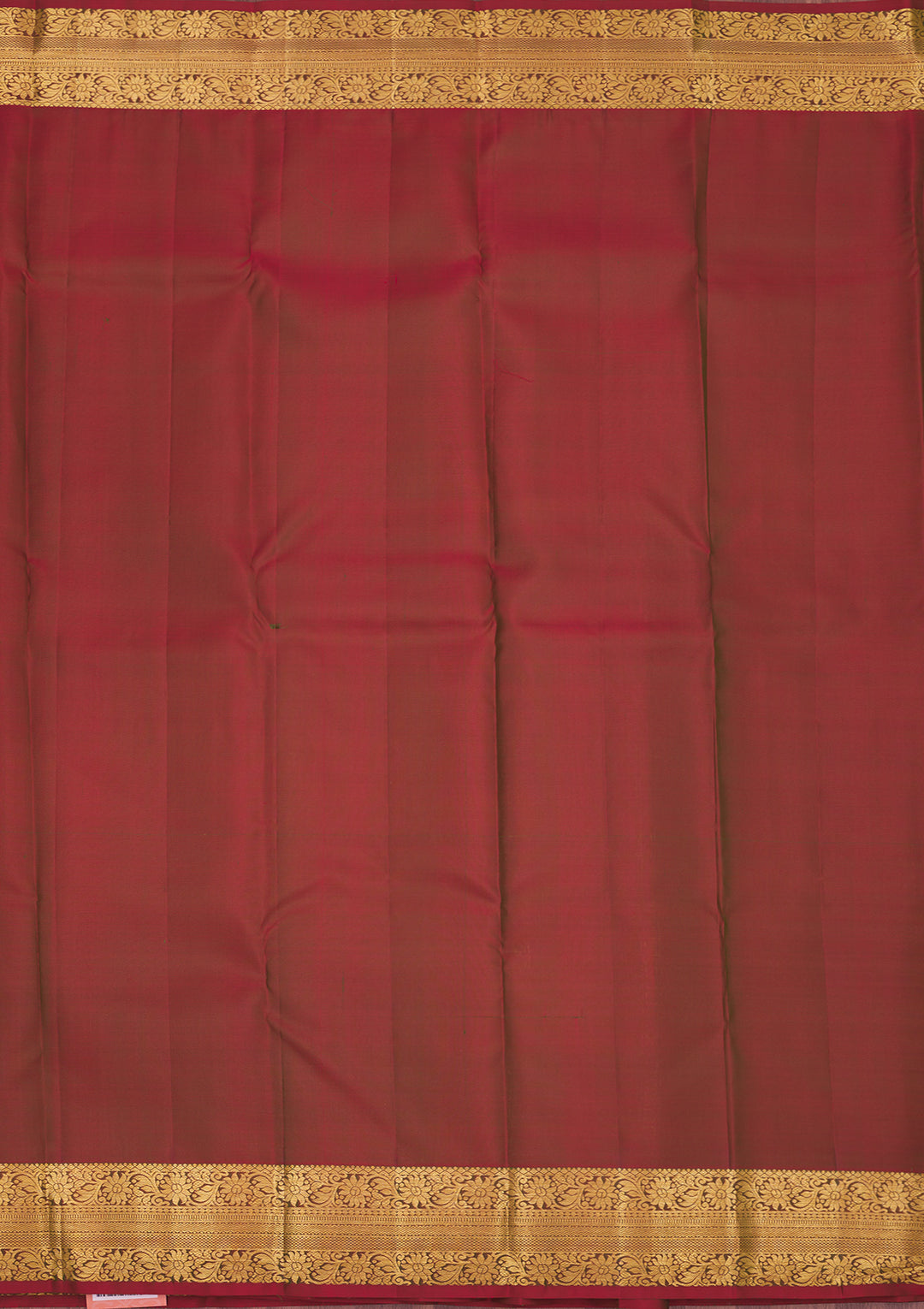 Bottle Green Zariwork Pure Silk Saree