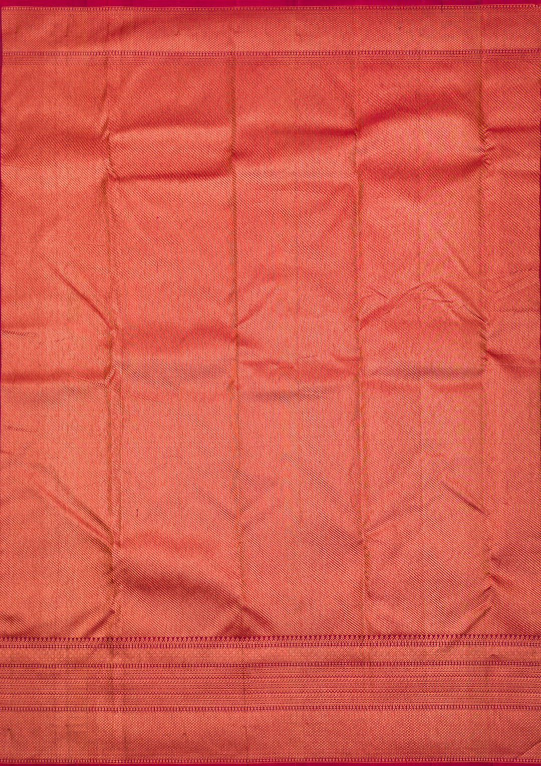 Bottle Green Zariwork Pure Silk Saree