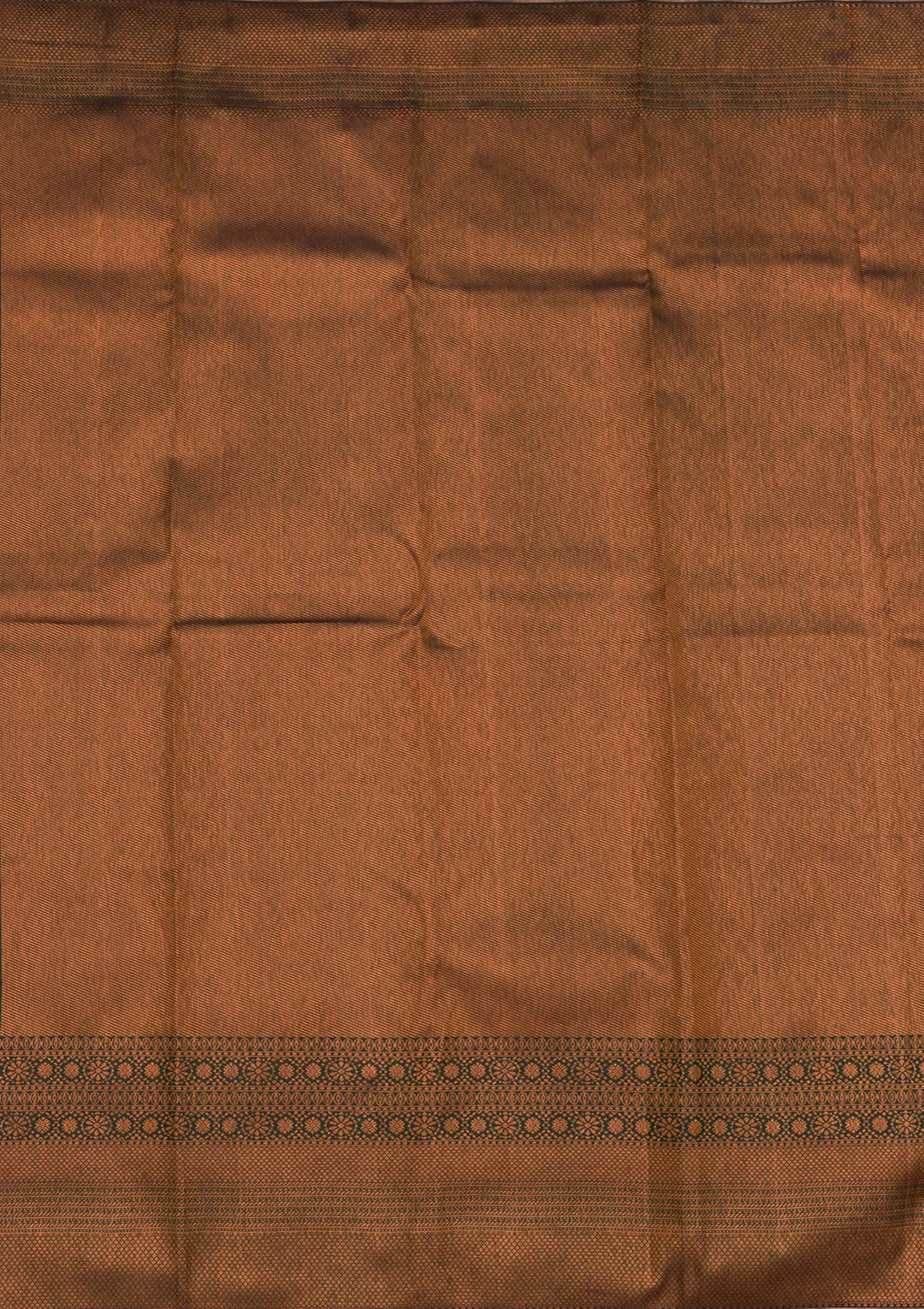 Bottle Green Zariwork Pure Silk Saree