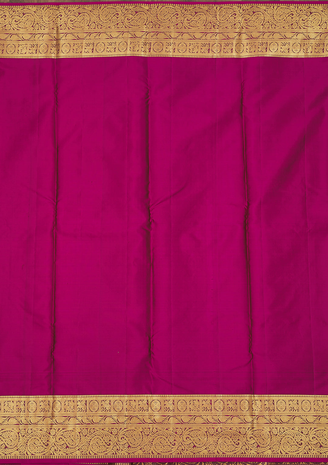 Brown Zariwork Pure Silk Saree