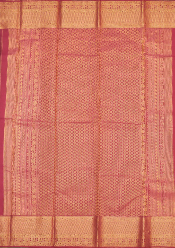Brown Zariwork Pure Silk Saree