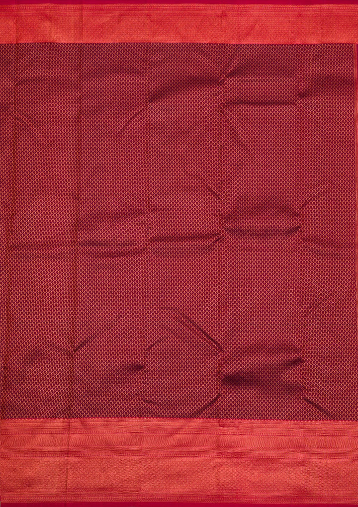 Brown Zariwork Pure Silk Saree