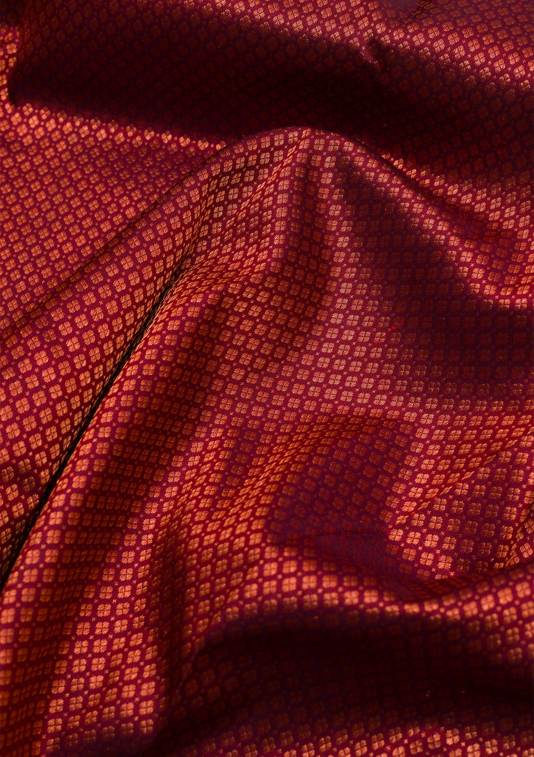 Brown Zariwork Kanjivaram Pure Silk Saree