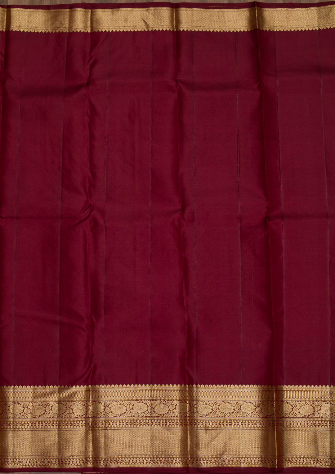 Brown Zariwork Pure Silk Saree