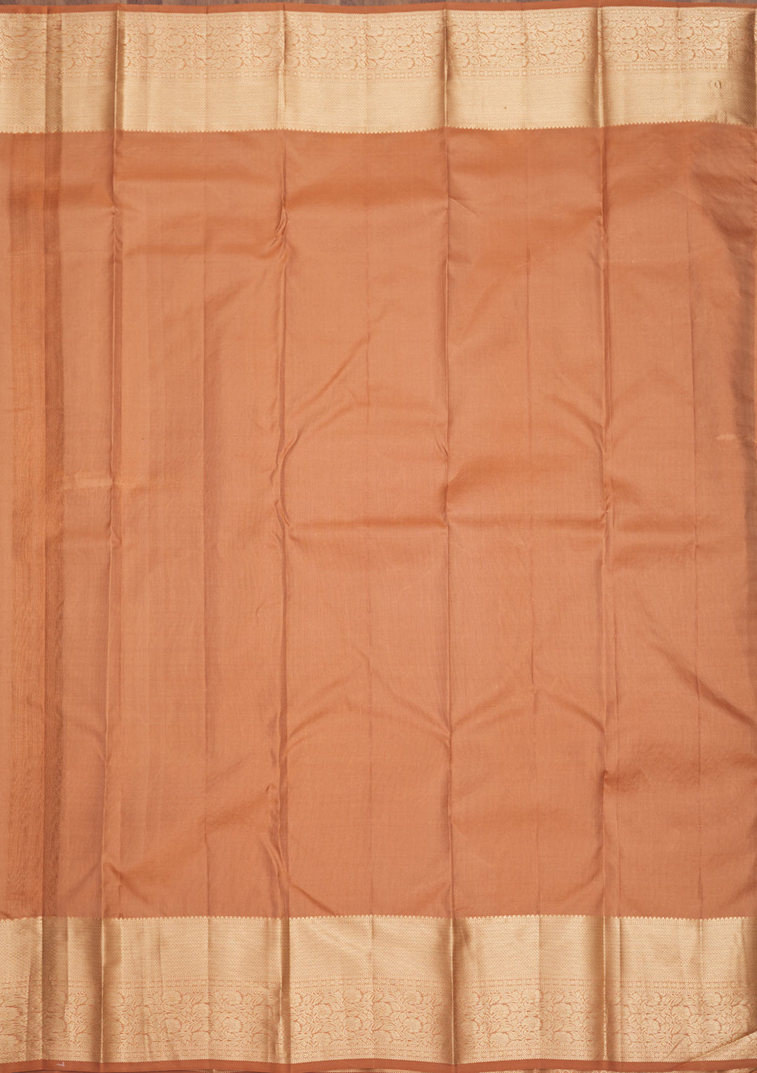 Brown Zariwork Pure Silk Saree