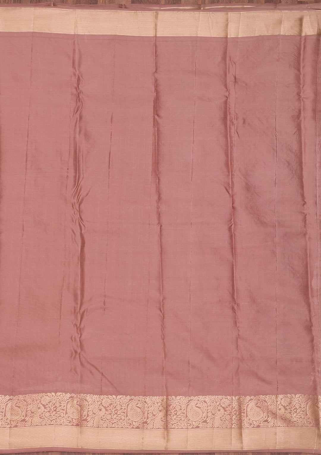 Brown Zariwork Pure Silk Saree