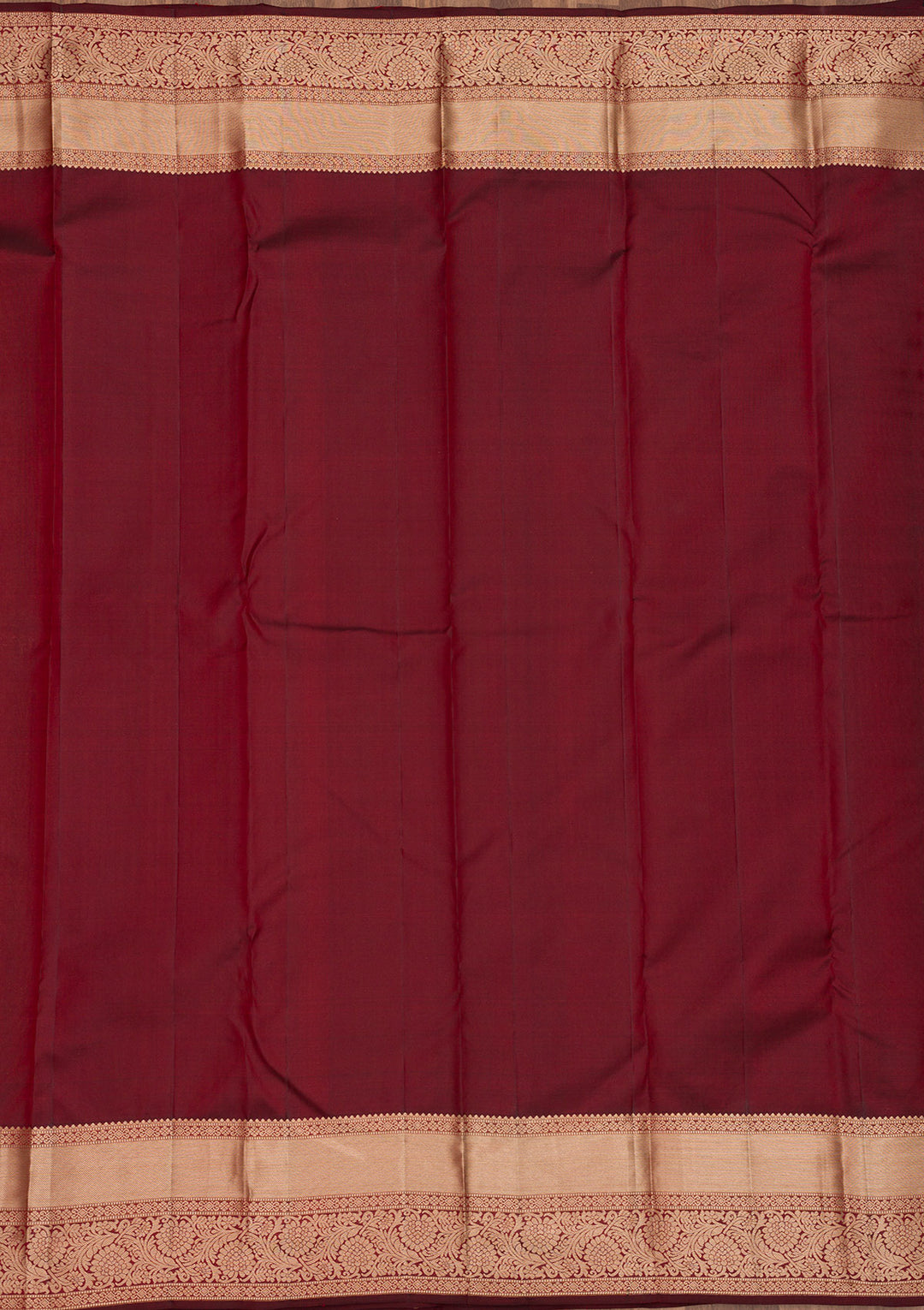 Brown Zariwork Pure Silk Saree
