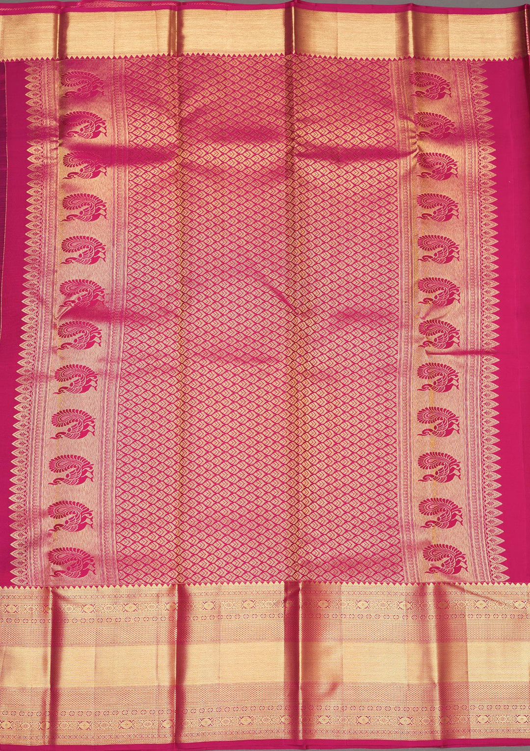 Brown Zariwork Pure Silk Saree