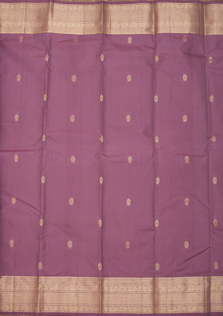 Brown Zariwork Pure Silk Saree