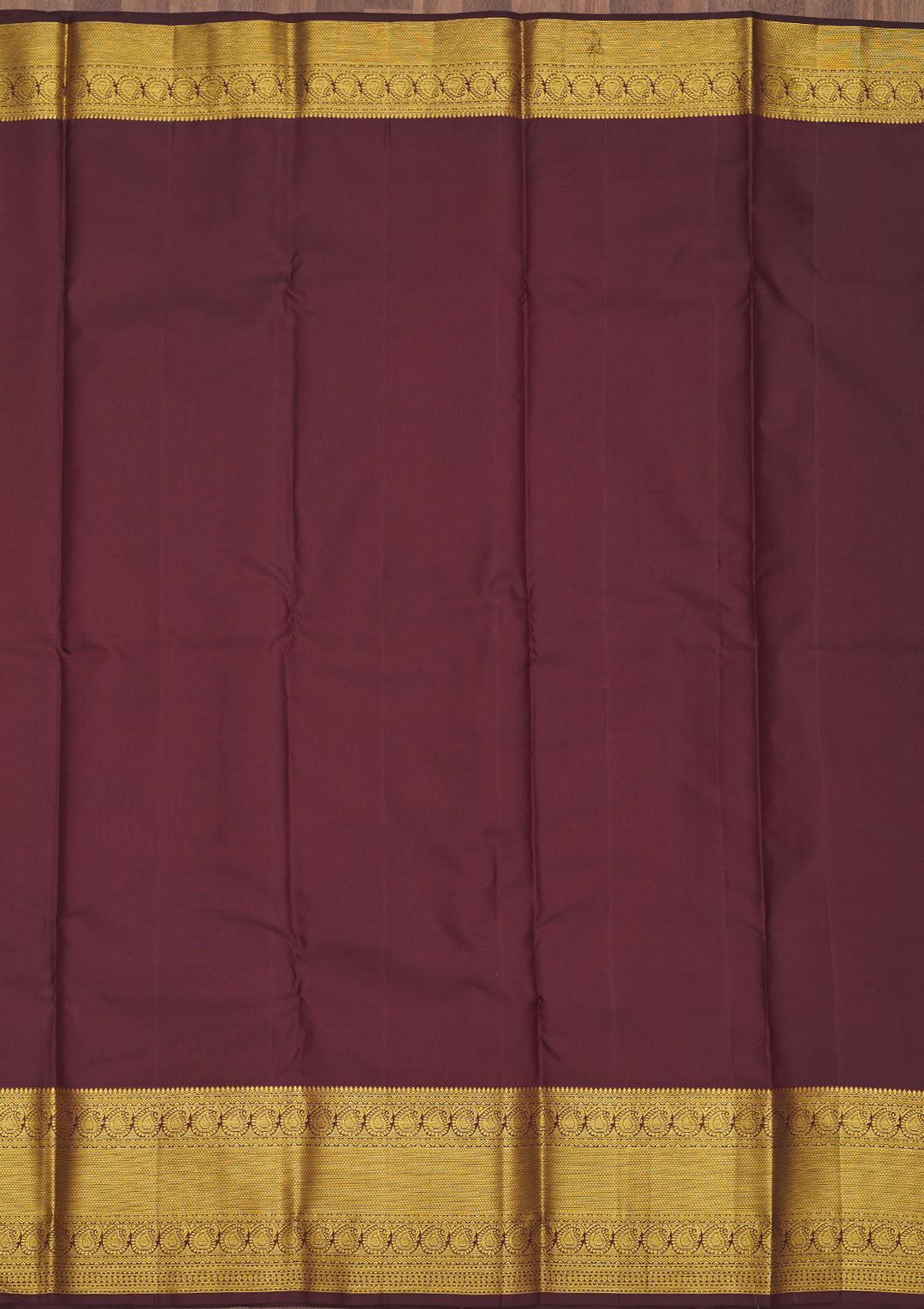 Brown Zariwork Pure Silk Saree