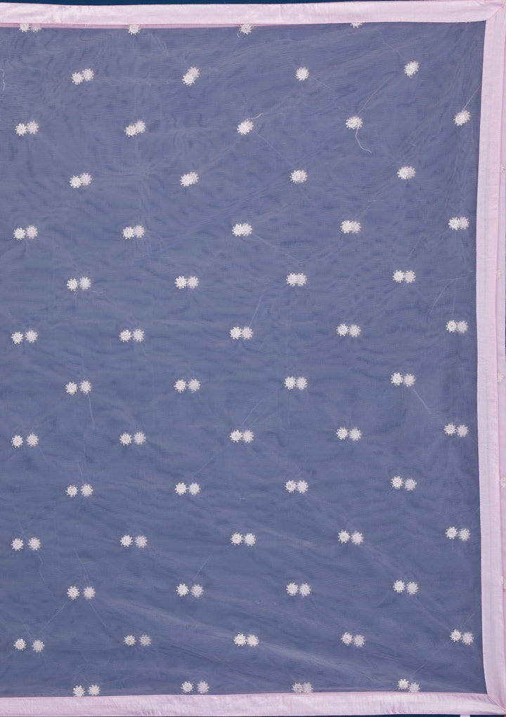 Cream Cutdana Georgette Readymade Lehenga