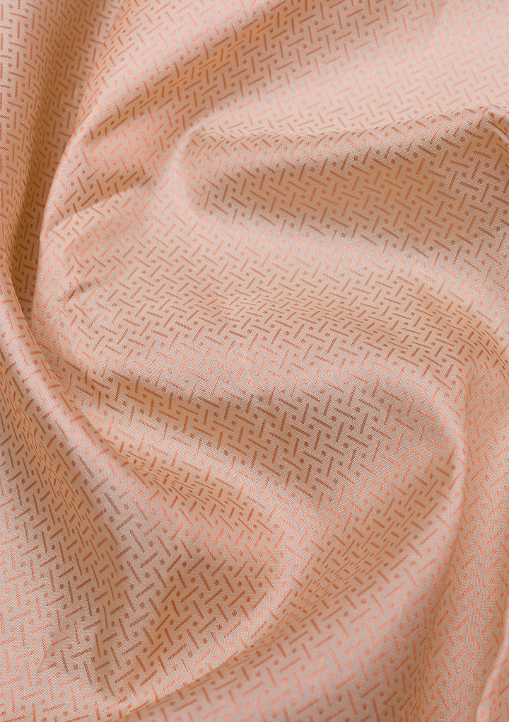 Cream Zariwork Pure Silk Saree