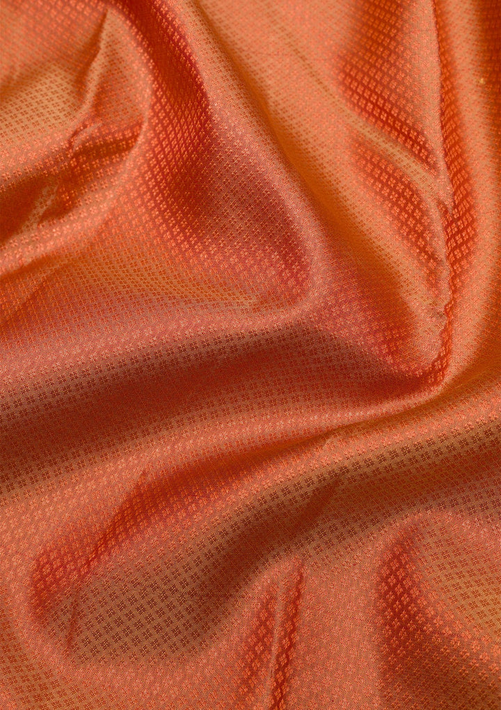 Cream Zariwork Pure Silk Saree