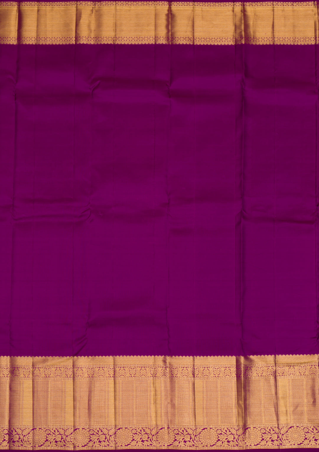 Cream Gold Zariwork Pure Silk Saree