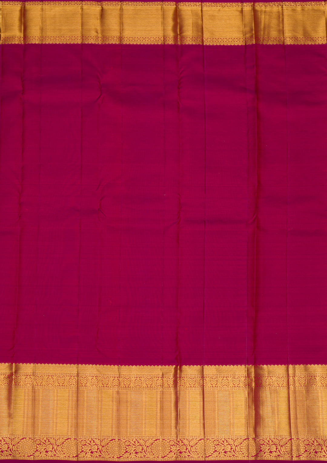 Cream Gold Zariwork Pure Silk Saree