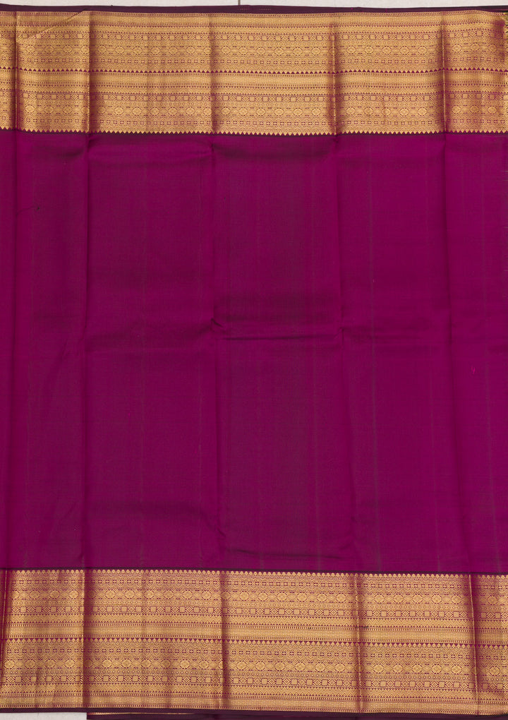Cream Zariwork Kanjivaram Pure Silk Saree