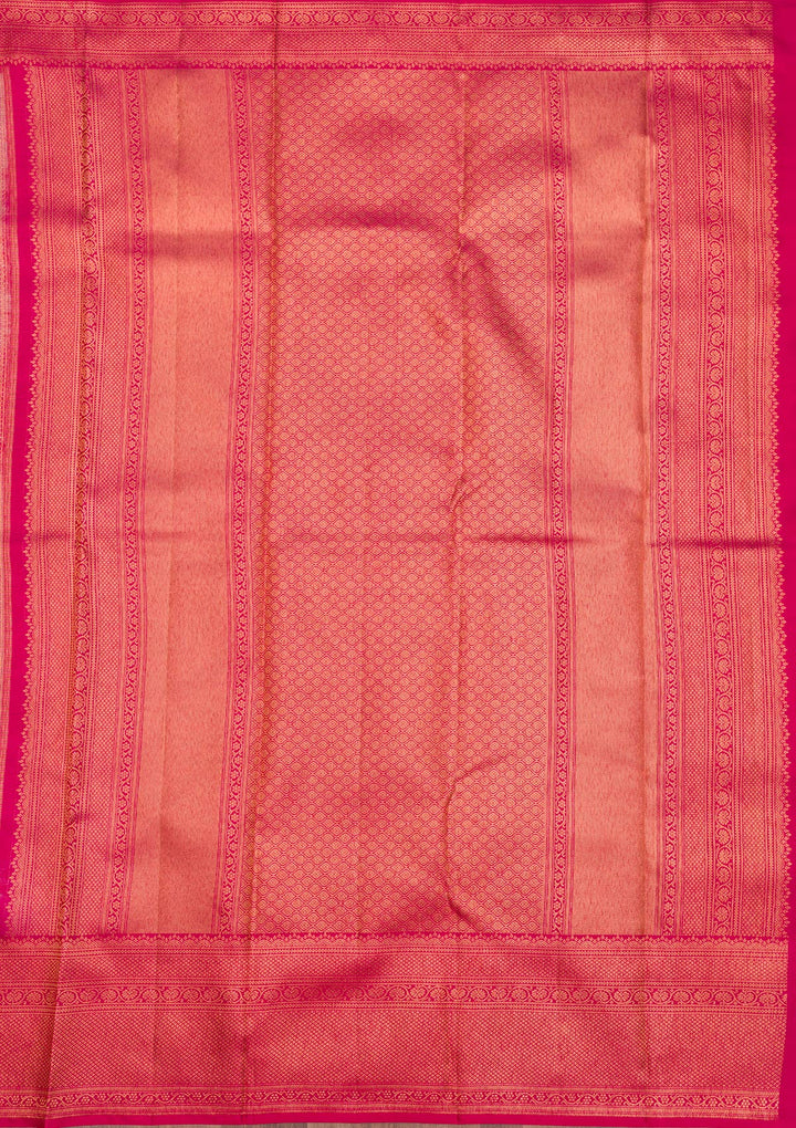 Light Pink Zariwork Pure Silk Saree