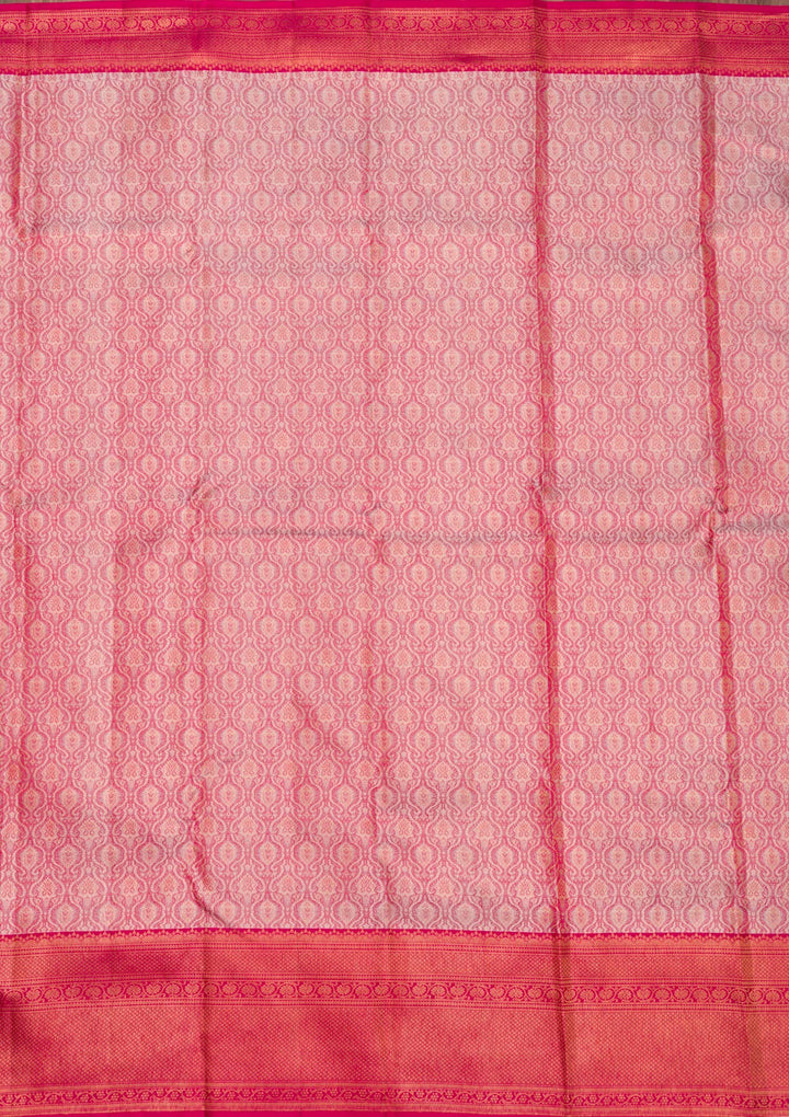 Light Pink Zariwork Pure Silk Saree