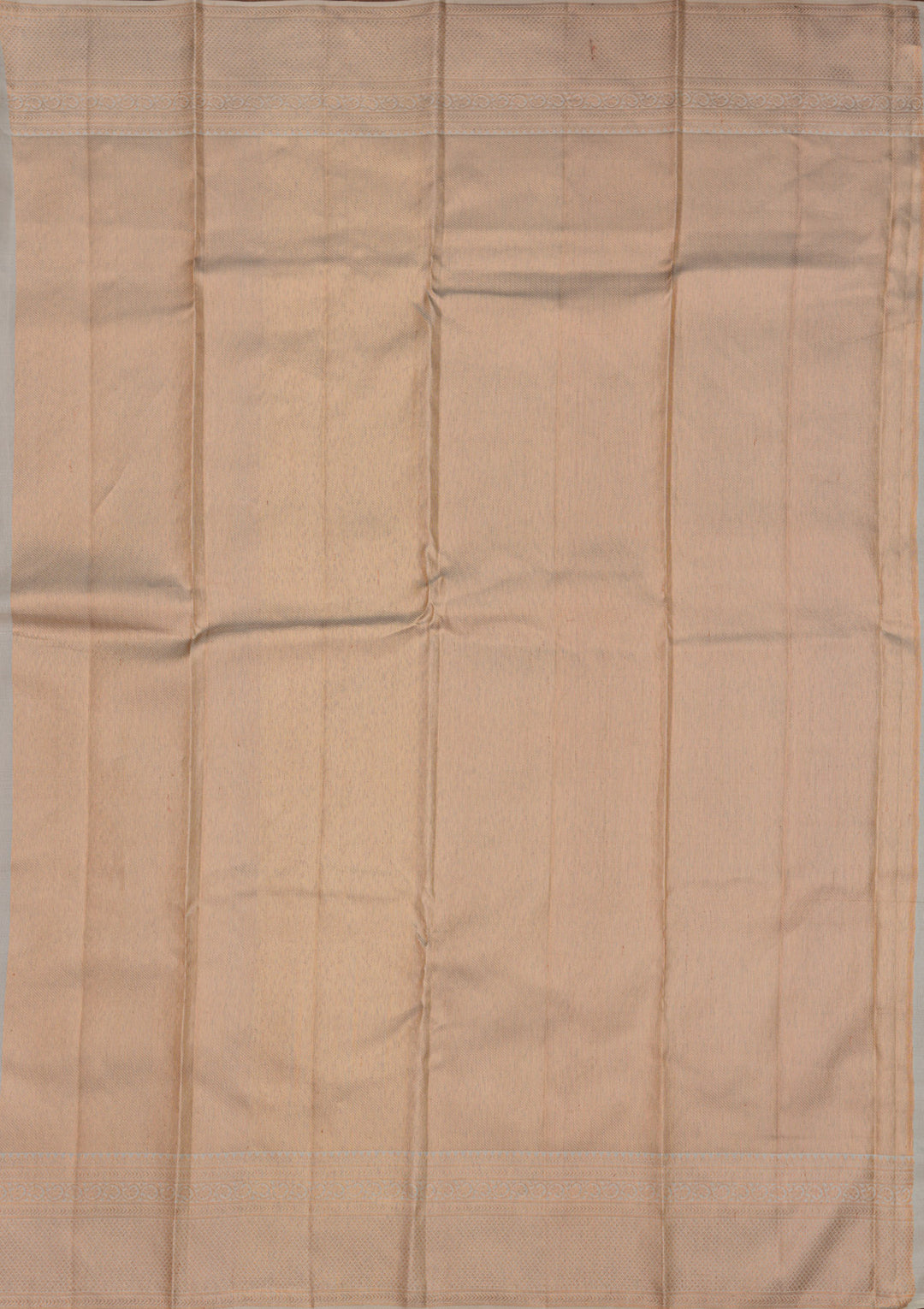 Cream Zariwork Pure Silk Saree