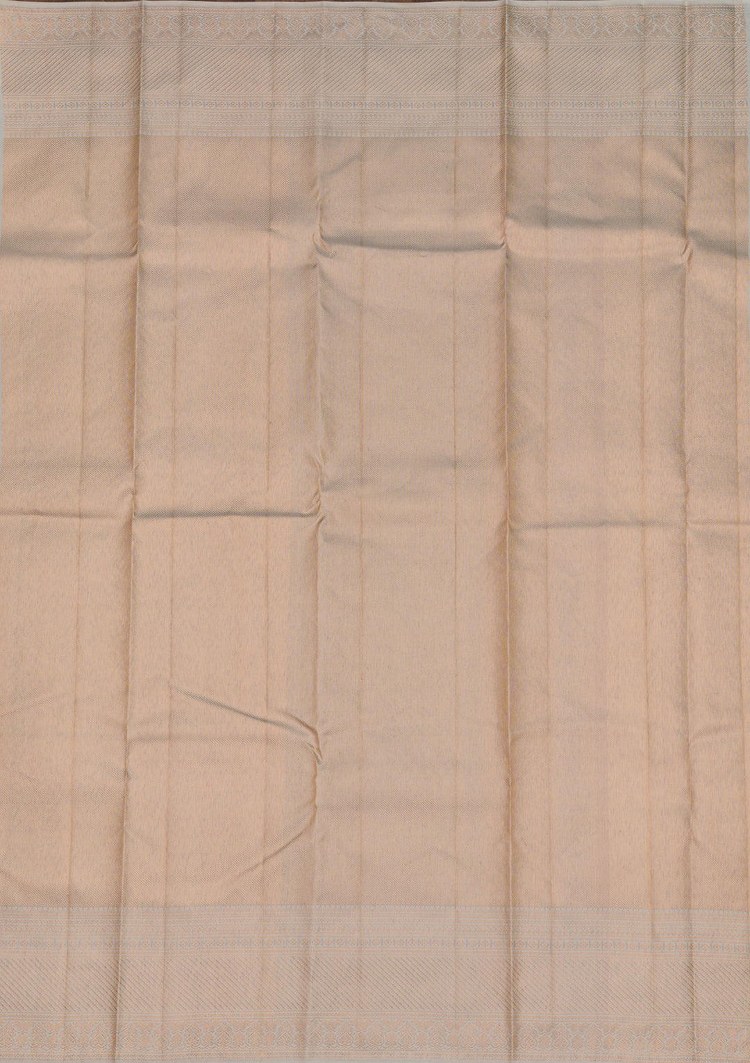Cream Zariwork Pure Silk Saree