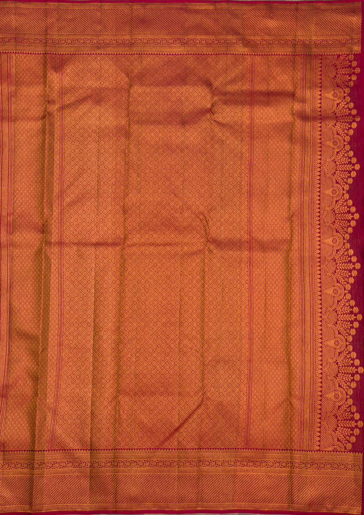 Grey Zariwork Pure Silk Saree