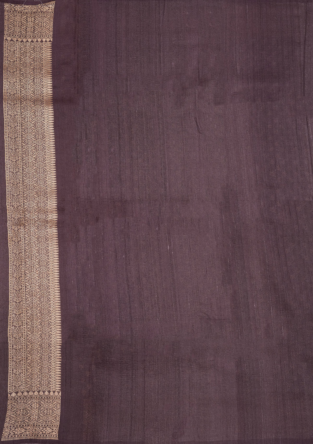 Dark Grey Zariwork Pure Silk Saree