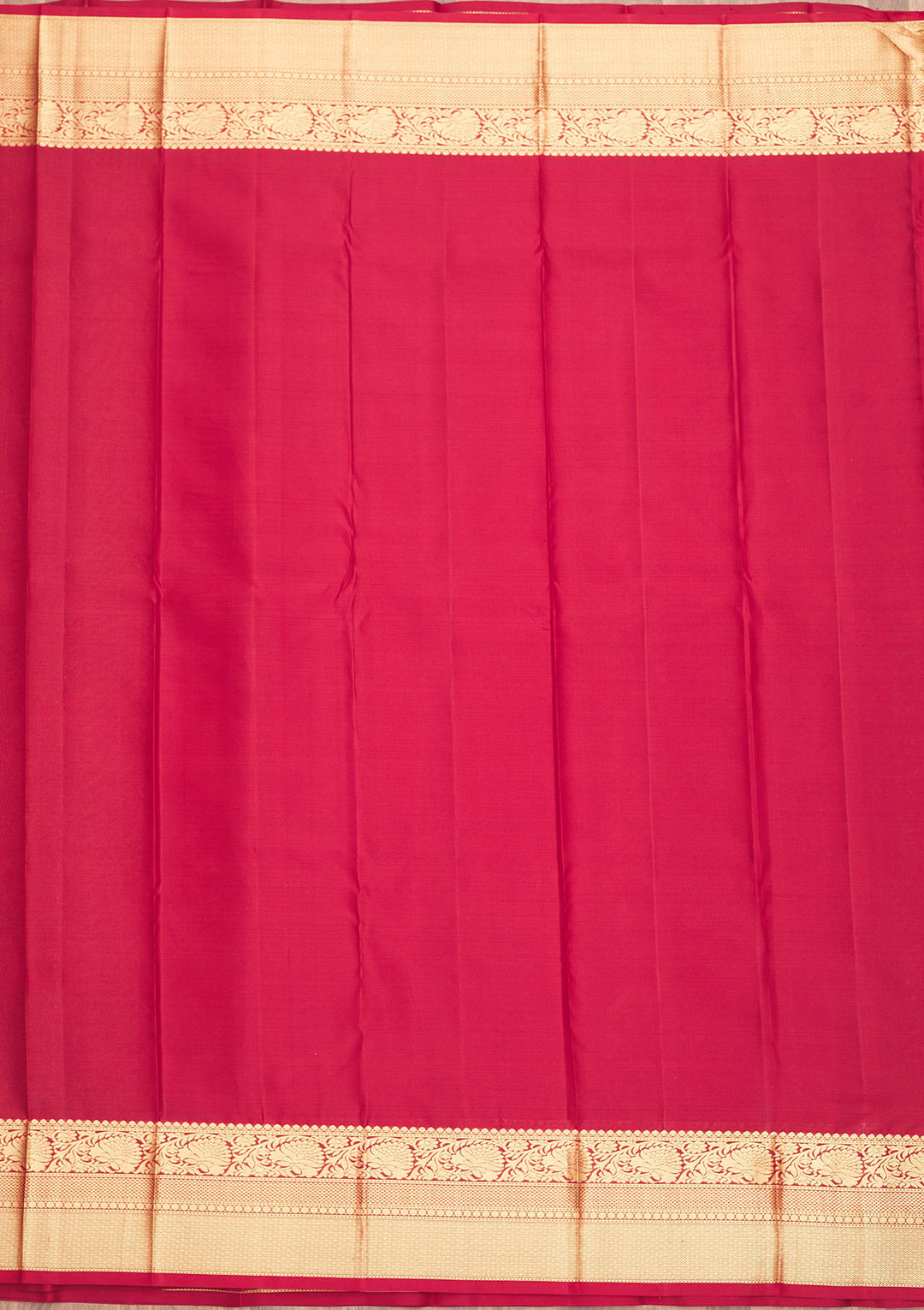 Dark Maroon Zariwork Pure Silk Saree