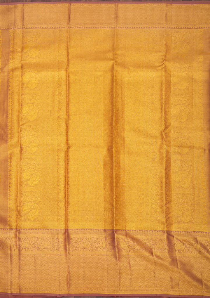 Gold Zariwork Pure Silk Saree