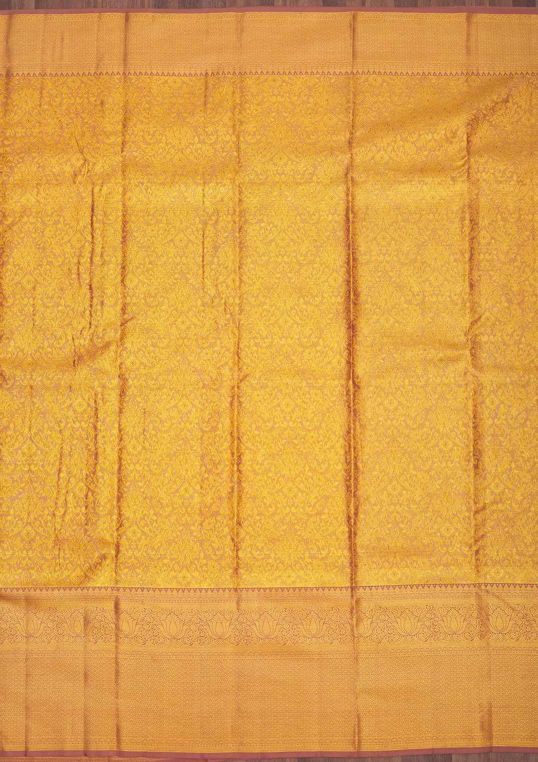 Gold Zariwork Pure Silk Saree